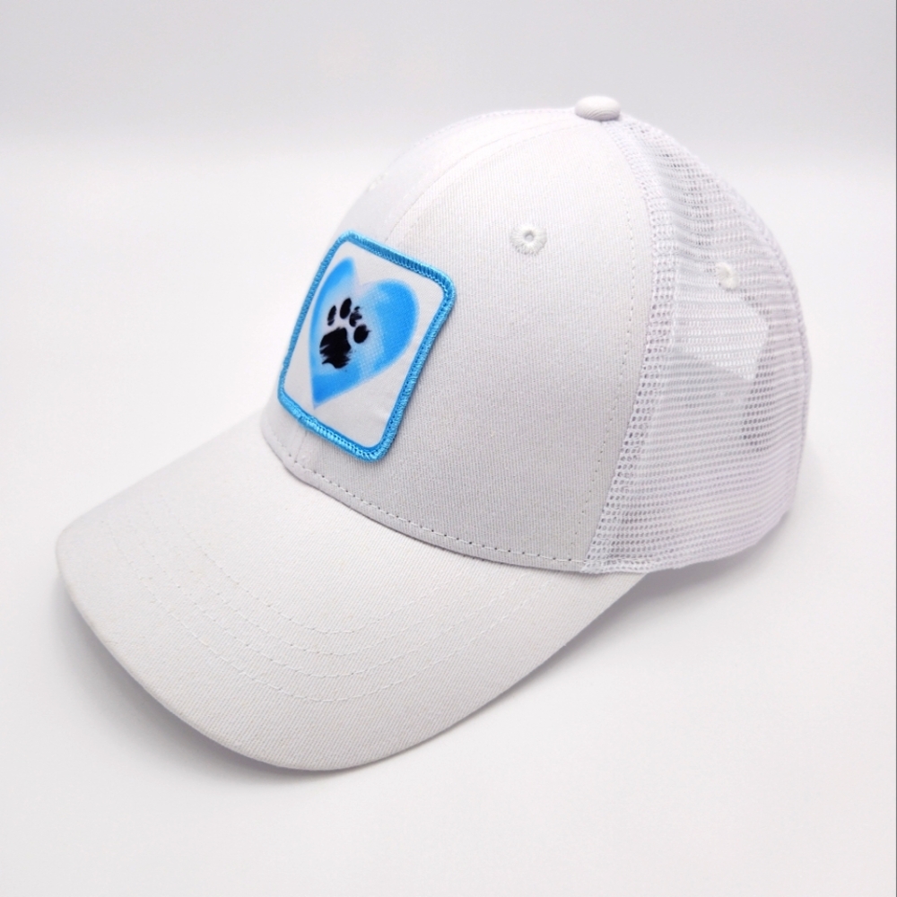 Paw-Heart Baseball Cap Dog Mom Hat